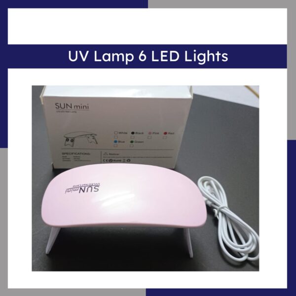 UV Lamp 6 LED Lights