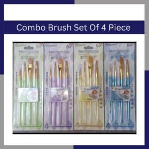 Combo Brush Set of 4 Piece