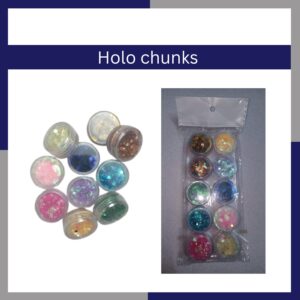 10 Pieces Holo Chunks Packet