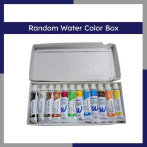 Random colours and random company water colours set of 12