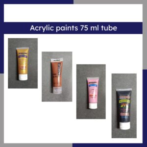 Acrylic Paints 75ml Tube
