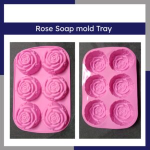 Rose Soap Mold Tray