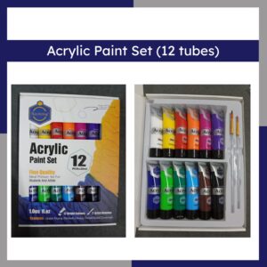 Keep Smiling Acrylic Paints (12 tubes)