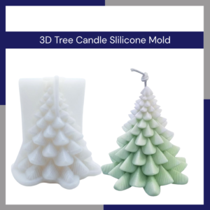 3D Tree Candle Slilicone Mold