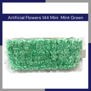 Artificial Flowers 144 Mini Mint Green
